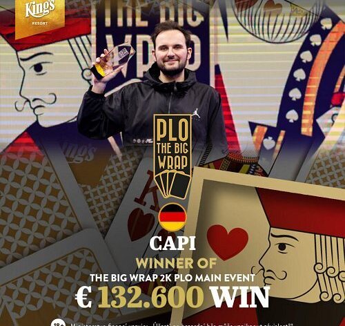 The Big Wrap: Anh Do sedmý v Main Eventu, zvítězil Němec Capi