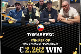 King&#039;s Prague: Pětičlenný deal ve Special Friday