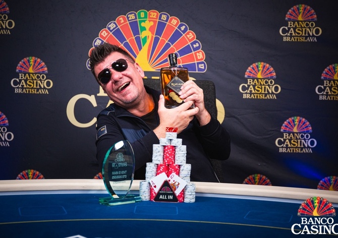 Šampionem Banco Casino Masters #33 se stal Tibor Uveges s výhrou €37.730