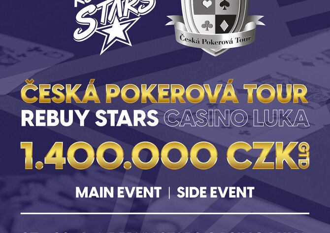 RS: Víkend na Lukách nabídne ČPT Main Event a Side Event o celkových 1.400.000 Kč