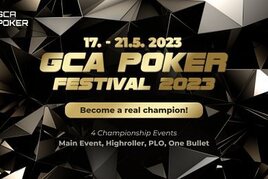 Staň se skutečným šampionem! V Aši startuje GCA Poker s garancí €100.000!