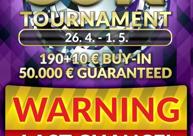 Imperator €50K: OVERLAY před závěrečným turbo flightem 1G činí €11.620!!!
