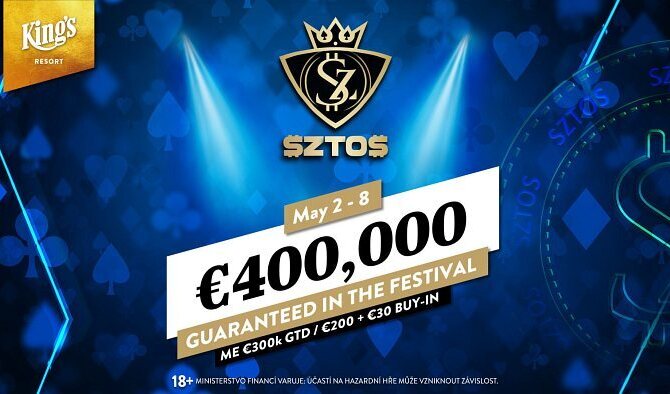 King&#039;s: $ZTO$ Main Event přináší na Rozvadov garanci €300.000