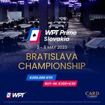 Bratislava: V Cardu odstartovala World Poker Tour!