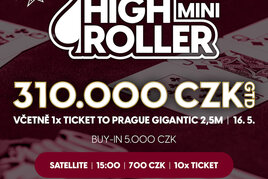 RS Brno: Mini High Roller slibuje skvělých 310.000 Kč v International Brno
