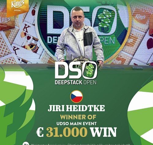 Swiss Poker Open: Jiří Heidtke si zahraje druhé velké finále během tří týdnů