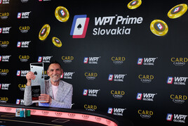 WPT Prime Bratislava: €109K ukořistil Sándor Maté