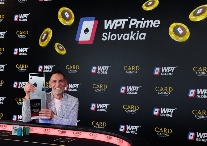 WPT Prime Bratislava: €109K ukořistil Sándor Maté