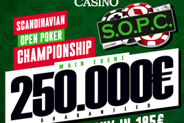 Banco: Scandinavian Open Poker Championship přináší garanci €350.000!