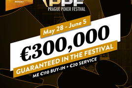 King&#039;s: Main Event Prague Poker Festival garantuje €250.000 za buy-in €130