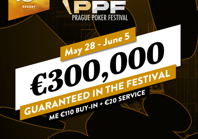 King's: Main Event Prague Poker Festival garantuje €250.000 za buy-in €130