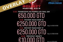 Card Bratislava: Overlay přes €170K v Bounty Hunter Days