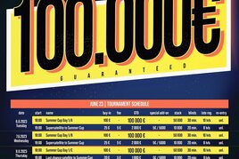 Banco Bratislava: Summer Cup €100K GTD odstartoval