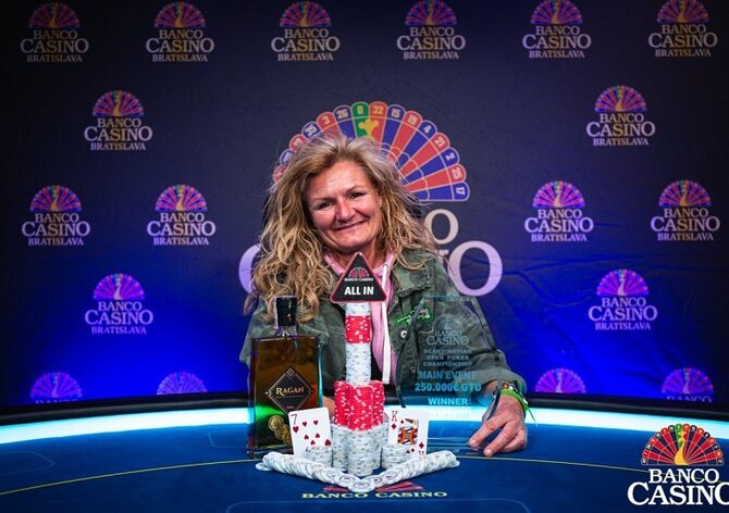 Bratislavské SOPC ovládla Tina Christensen. Z Banco Casina si veze skoro €41.000!