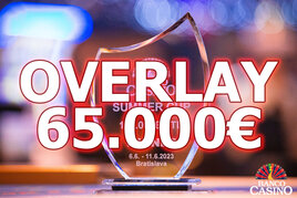 Banco: Summer Cup OVERLAY €65.000 a ve finálovém dni jen 35 hráčů
