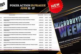 King&#039;s Prague: Hola, hola! Hilton voláááá! Microbuy-ins Week startuje!