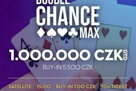 RS Luka: Garance 1.000.000 korun a jedno re-entry v Double Chance MAX na Lukách