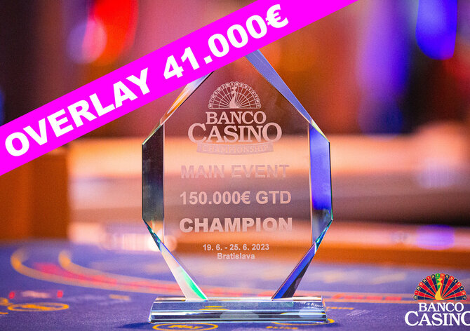 Banco Casino Championship €150K GTD: Před posledním flightem chybí v garanci €41.000!