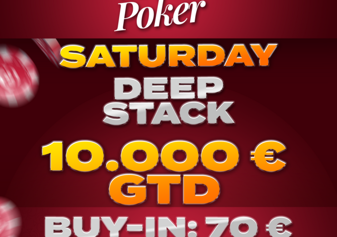 Palasino Excalibur City: Pokerové akce třikrát týdně, v sobotu Deepstack €10K GTD