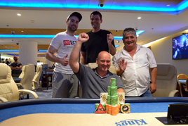 King&#039;s Prague Royal Saturday €20K: Po dealu v pěti zabral nejvíce Petr Hanzal