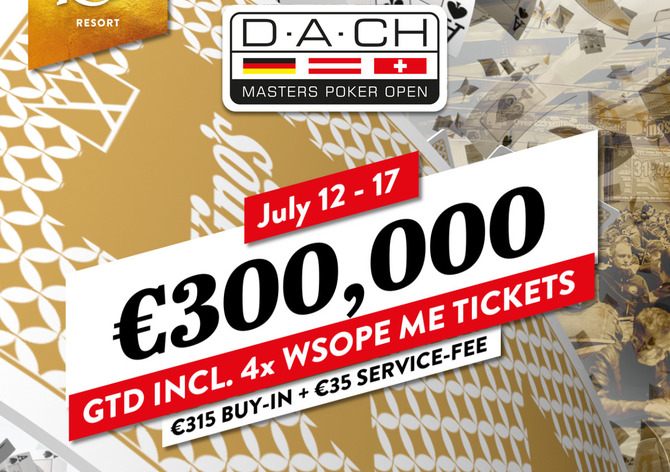 King&#039;s Resort: DACH Masters Poker Open €300.000 GTD