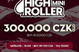 RS Brno: Mini High Roller o 300.000 Kč ovládne Rebuy Stars Casino International Brno!