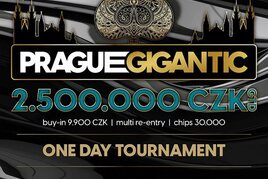 RS Luka: Prague Gigantic 25. července o 2.500.000 Kč! Přes 30 ticketů čeká v turnajích i satelitech!