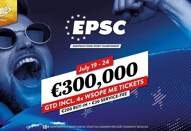 Rozvadov: Main Event EPSC garantuje €300.000!