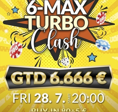 Nový turnaj v Imperatoru: Páteční 6-max Clash minimálně o €6.666