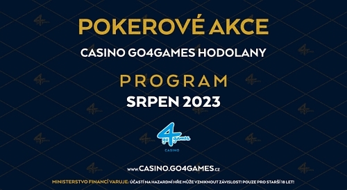 Go4games Hodolany: Srpen plný statisícových speciálů