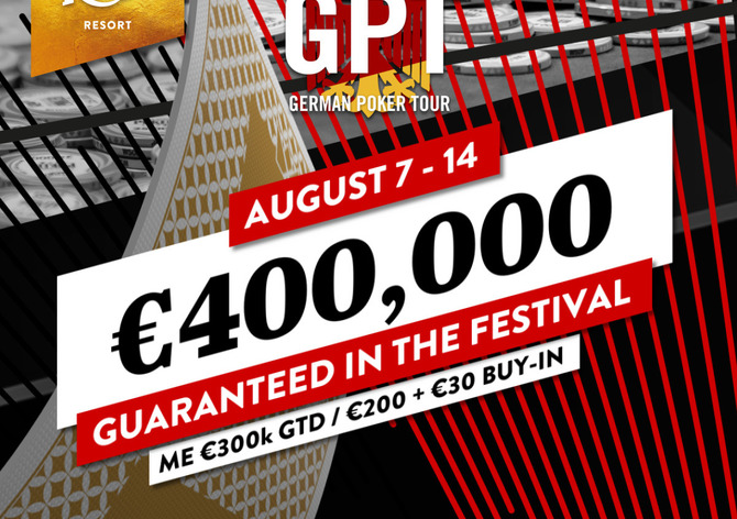 King&#039;s: Letní edice German Poker Tour nese garanci €400.000!