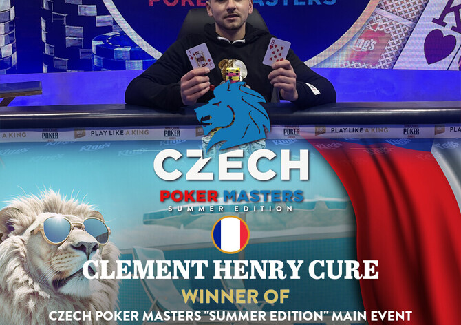 Czech Poker Masters €300K GTD: Tomáš Sedláček šestý, titul cestuje do Francie