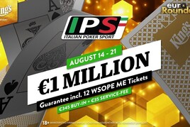 Italové vezou do King&#039;s rekordní Main Event s garancí €1.000.000