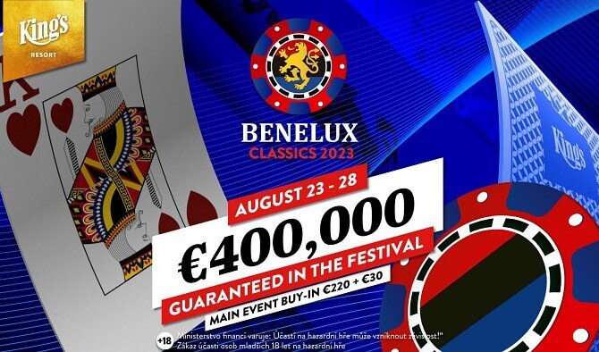 King&#039;s: Srpnový Benelux Classics přiváží garanci €400.000!