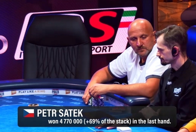King's EPM: Finále bez české účasti, v High Rolleru zabral Petr Satek