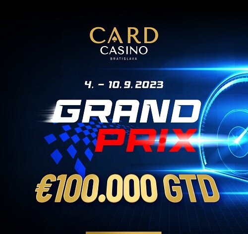 Úvod září patří v Card Casinu turnaji Grand Prix €100K GTD: Postupují i Češi!