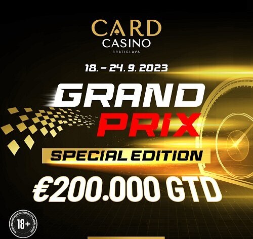 Grand Prix v bratislavském Cardu: Zahraj si o €200K GTD jen za €40