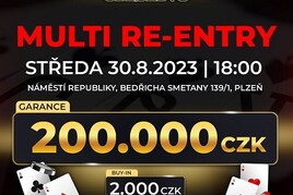 Big Win 200K GTD: Už dnes v Plzni 100K starting stack a 25min levely