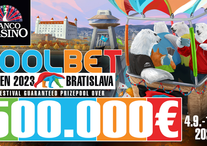 Banco: Coolbet Open poprvé na Slovensku s celkovou garancí €500.000!