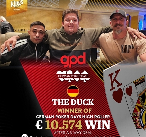 GPD €300K GTD: Češi v Mainu propadli, Šwáb v dealu High Rolleru