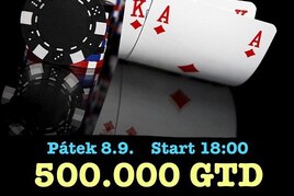 V pátek v Liťáku o další raketu - 500K GTD!!
