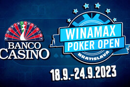 Světový event Winamax Poker Open zavítá znovu do Banco Casina!