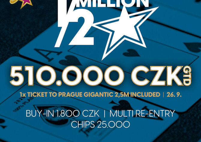 RS Luka: Oblíbený pokerový speciál 1/2 Million už v úterý na Lukách!