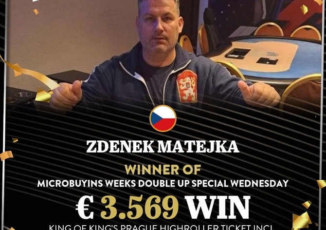 King's: Jouhkimainem králem PLO Masteru, v Hiltonu zvítězil Zdeněk Matějka