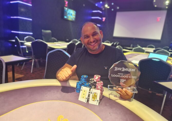 Rebuy Stars: 1Day 1Million na Lukách opanoval Zdeněk Mital