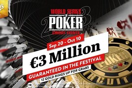 WSOPC Rozvadov: 12 prstenů a celková garance €3.000.000! Už od středy!