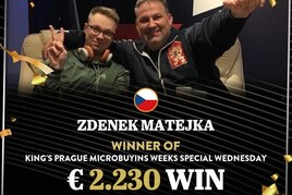 Skvělé září Zdeňka Matějky. Z Hiltonu si dělá bankomat!