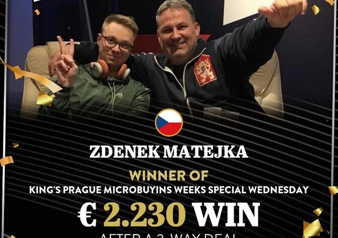 Skvělé září Zdeňka Matějky. Z Hiltonu si dělá bankomat!