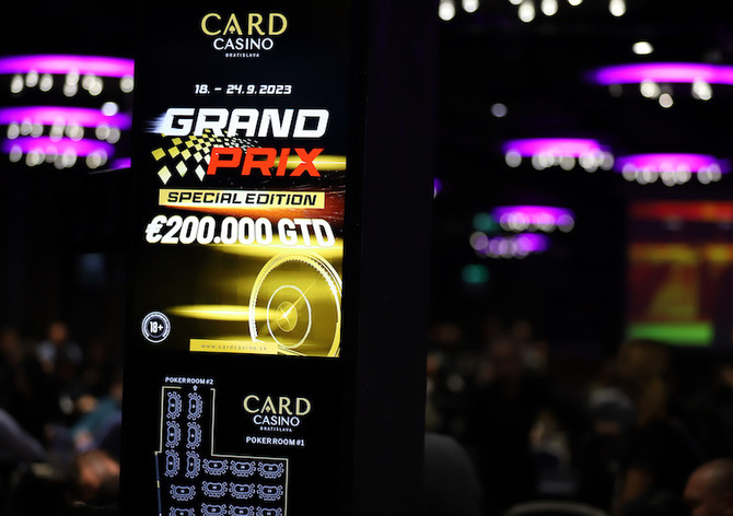 Card Bratislava: V Grand Prix €200K chybí před posledními flighty stále přes půl garance