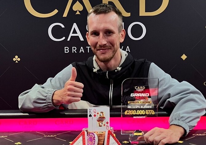 Card Bratislava: Samo Marušinec bere z Grand Prix skoro €26.000!